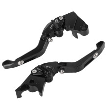 Aluminum Alloy Black Brake Clutch Lever Set for Kawasaki Z800/E 2013-2017