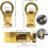 Pure Copper Battery Clips 5-Pair Terminal Connectors Kit 2