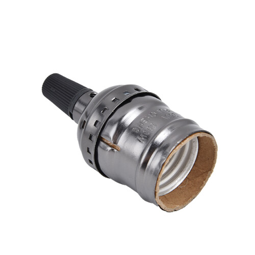 10Pcs Durable Aluminum E26/E27 Lamp Holders 7.5x3x3cm 1