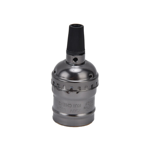 10Pcs Durable Aluminum E26/E27 Lamp Holders 7.5x3x3cm 2