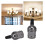 10Pcs Durable Aluminum E26/E27 Lamp Holders 7.5x3x3cm 7