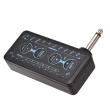Portable Rechargeable Multi-Effects Guitar Amp with Recording, 55g Gold