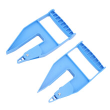 2 Stück Plastikpferdestallmatten-Halter - 24x13,5 cm Stall- & Fitnessstudio-Tool