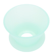 Lebensmittelgeeignetes PP Flacher Boden Pour-Over-Kaffeefilter Hellgrün
