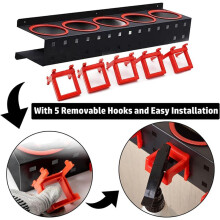 Squirt Bottle Holder Väggfäste, Squirt Can Holder Car Detailing Organizer med Car Detailing Borst Set