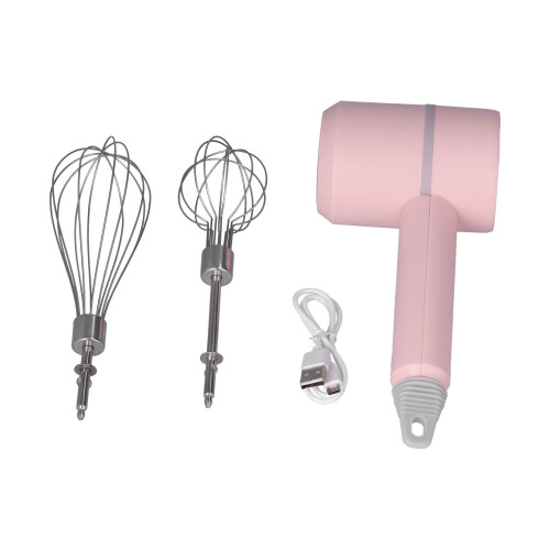 Rechargeable Hand Blender 20W Pink