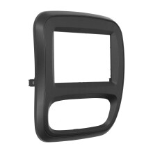 2Din Navigation Fascia Panel Fit for Trafic 2015 Opel Vivaro ABS Radio Frame