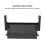 Single DIN Stereo Frame Mount Kit with Storage Box for Car Dash Panel Upgrade 6