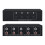 4-Way Audio Switch RCA AUX 3.5mm Stereo Selector Multi-Source Bidirectional Metal Box Headphone Amplifier Speaker 3