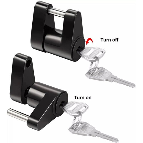 Towing Locks Heavy-Duty Steel 2 Pcs 2