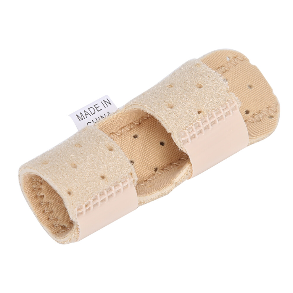 Finger Splint Brace for Finger Fracture & Sprain, 11x8.5cm, Skin Color