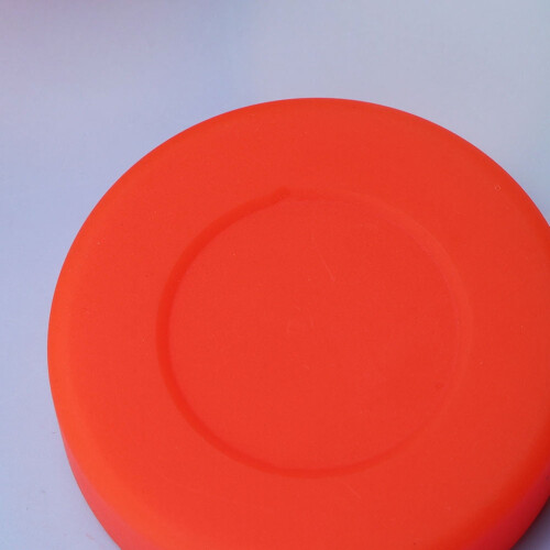 Worgeous10Pcs Μπάλα Χόκεϊ επί Πάγου PVC με Αναπήδηση για Παιχνίδι Roller Κόκκινο 1
