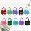 ROSENICE 10Pcs Mini Combination Lock Rectangular Keyless Locking for Travel Storage Security 3