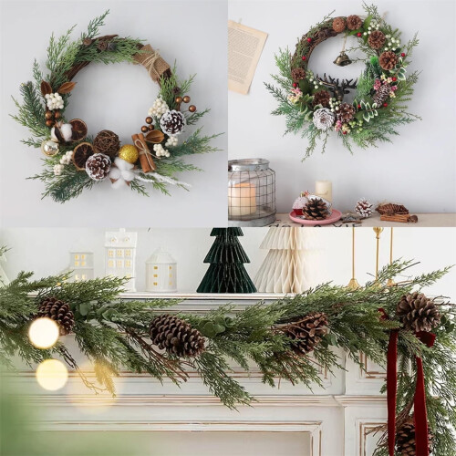 Kunstmatige dennentakken (20 stuks) Groene kerstversiering 2