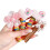 Colorful Braided Telephone Wire Ponytail Holders 4PCS 1