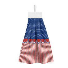 Panos de prato com bandeira americana (3 unidades) – Respiráveis, de secagem rápida, perfeitos para decoração do 4 de julho.