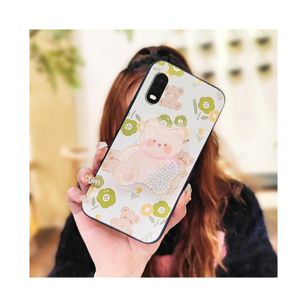 Phone Case For Samsung Galaxy Xcover Pro Â Anti-Knock Tpu, Quicksand Glitter, Kickstand, Silicone Back Cover 9365509045428