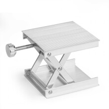 10x10cm Hebe-Werkbank-Nivellierfuß, Hebeplattform aus verschleißfester Aluminiumlegierung
