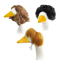 3 buc costum de gâscă Iepuraș de Paște pentru gâscă de gazon din ciment/plastic de 23" – Decor pentru verandă și grădină