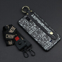Capa para celular BLU View3/B140DL com suporte, capa de silicone anti-impacto, pulseira e anel à prova d'água – Compatível com BLU View3/B140DL