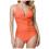 Women's Tummy Control One-Piece Swimsuit Retro Ruched 1