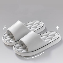 Women's Bathroom Slippers, Thicked Lightwight Non-Slip Shower Shoes with Hole, Soft Comfort Beach Slippers for Home, Travel, Hotel