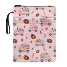 Waterproof Zip Book Cover 11.4 x 8.66 in for Paperbacks and