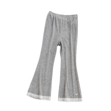 Leggings a zampa per ragazze, pantaloni da yoga a zampa, leggings bootcut, comodi pantaloni da allenamento per ragazze, grigi, 9-10 anni