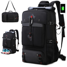 Reiserucksack für Damen und Herren – Großes Handgepäck mit Schuhfach, 17-Zoll-Laptopfach, flugtauglich, geeignet für Business, Fitnessstudio