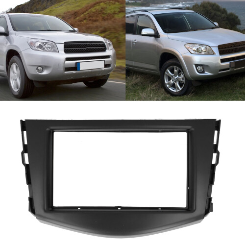 Car Stereo Fascia Frame for RAV4 2006-2012 ABS Panel Fit 2