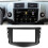 Car Stereo Fascia Frame for RAV4 2006-2012 ABS Panel Fit 4