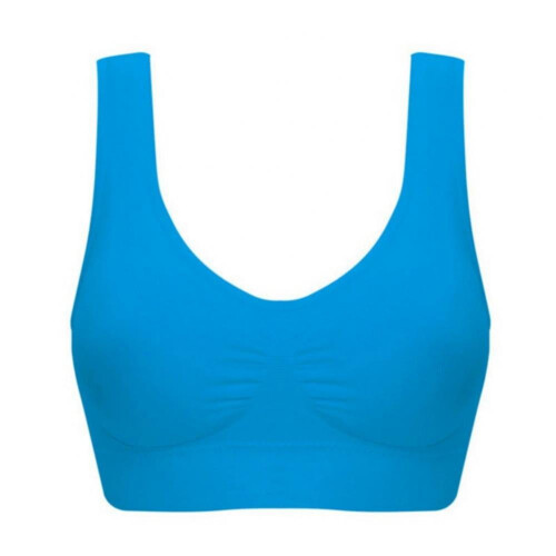 Women's Plus Size 3-Pack High Impact Seamless Racerback Padded Bra 1