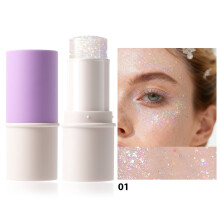 Glitter Stick,Face, Body, Hair & Nail Glitter for Radiant Moments. Easy to Use, Ideal for Parties, Holidays & Stage Performances