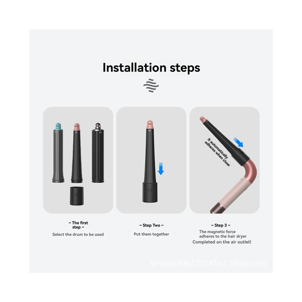 Tlily Replacement Adapter Converting For Supersonic Hd17/Hd18 Hair Dryer To Curling Iron Styler
