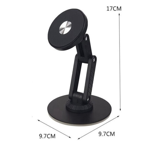 2X Magnetic Bracket for Split Keyboard Phone Tablets PC Detachable 360and Height Adjustable Bracket Game Black 2
