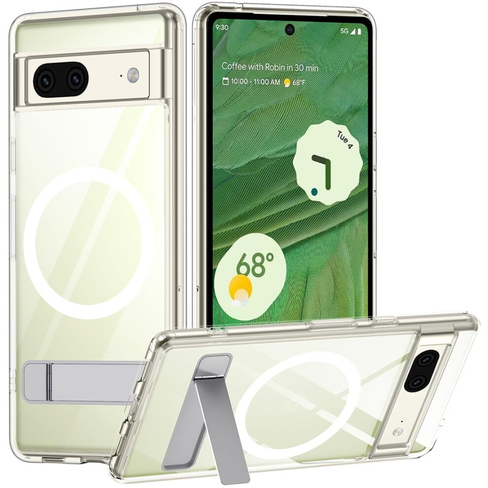 Magnetic Phone Case For Google Pixel 7 Pro Slim Black 913211540275