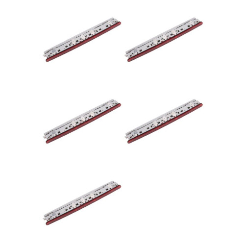 5X Red LED Brake Light 3RD High-Position Auto Stop Lamp Tail Light for- A4 B7 2005-2008 8E9945097B