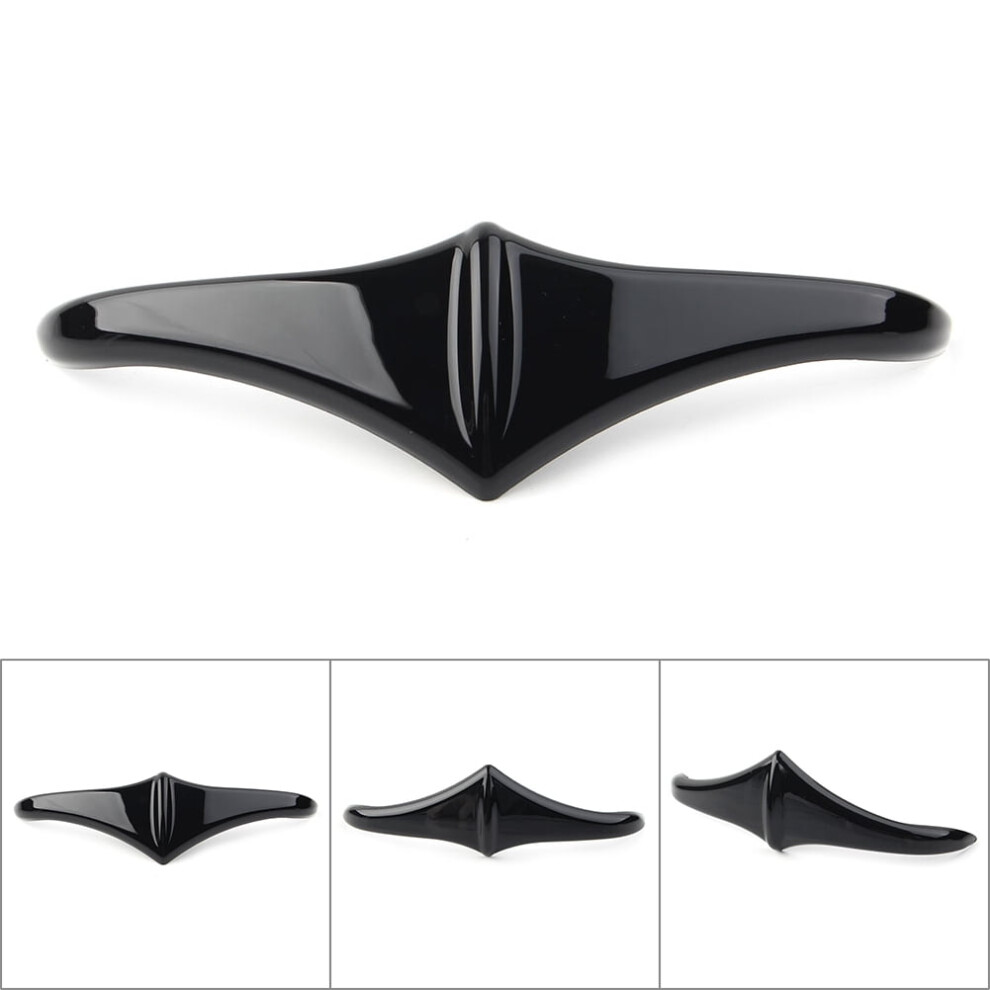 Bfy Rear Fender Accent Leading Edge Tip Trim Fit For Harley Touring 1998-2019 Black 9448483366861