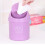 Mini poubelle à couvercle basculant violette (1 pièce) 6