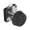 Combination cam Lock Cabinet Code Lock Number Digit Code Security Lock Kitchen Cabinet Lock for Home Garage Mailbox Wardrobe BlackInclined41x41mm 1