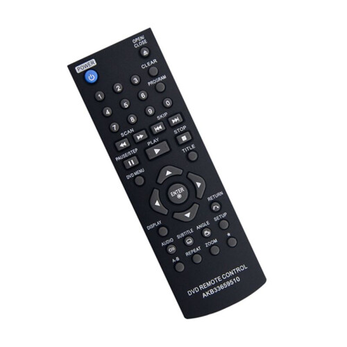 2X Remote Control AKB33659510 Replace for  DVD Player DP122 DP520 DP522 DP930 DP932 DVX440 DVX352 DVX380 DVX390 DVX550 1