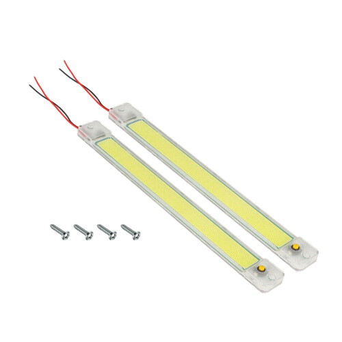 LED Light Bar 12V-24V Ultra-Thin 84-LED Strip with Switch