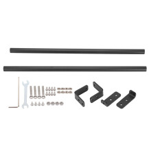 3D Printer Frame Support Rod Kit Custom Design Durable Construction Heat Resistant Aluminum Alloy Timing Belt Tensioner Enhanced Stability For