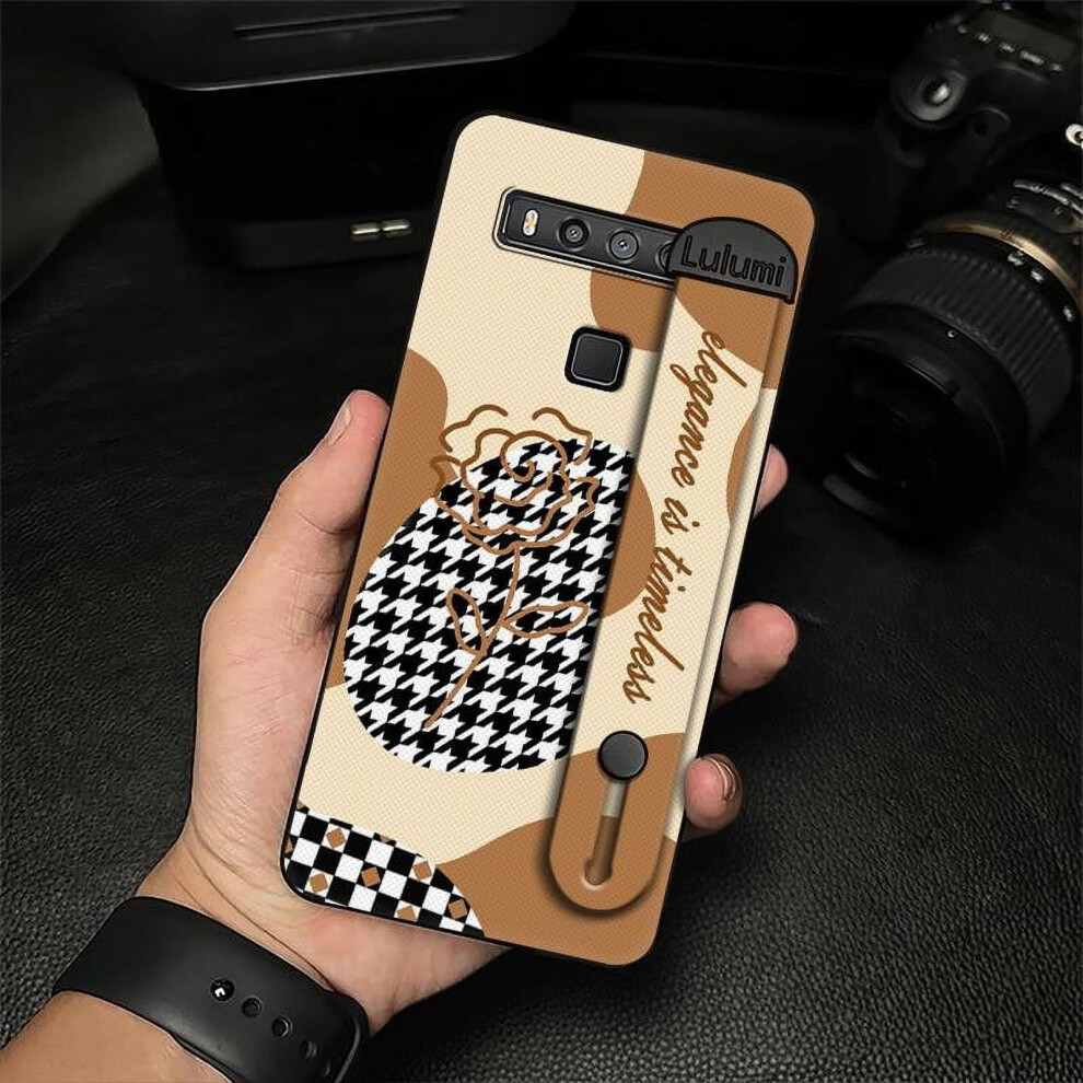 Phone Case For Tcl 10 5G Uw: Shockproof, Dust-Resistant, Wristband, Kickstand, Waterproof Silicone 9340959344598