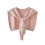 Damenmode Vielseitiger Strickschal aus Eisseide, rosa 1