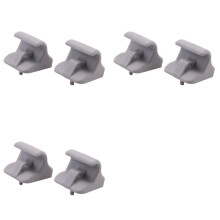 6 Pièces 8523505100OM Retenue Pare-Soleil Clips Support Gris pour Getz I20 2008-2015 85235-05100OM Accessoires Intérieurs