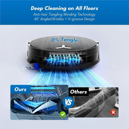 23PCS Main Side Brush Roller Mop Dust Bag Filter Replacement for  Deebot X11 OmniCyclone Robot Vacuum Attachment 1