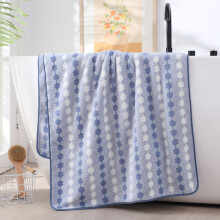 Set prosoape de baie din bumbac albastru, gros, moale, absorbant, 55x27 inci, set prosoape de duș pentru plajă și piscină