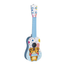 Pyaiiner Ukulele Kleine Gitarre Spielzeug Spielbares Mini-Instrument für Anfänger mit realistischem Design und Stimmfunktionen