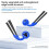 23PCS Main Side Brush Roller Mop Dust Bag Filter Replacement for  Deebot X11 OmniCyclone Robot Vacuum Attachment 9